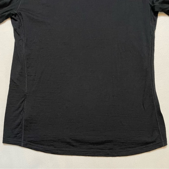 Icebreaker merino wool black long sleeve top large - Picture 7 of 12
